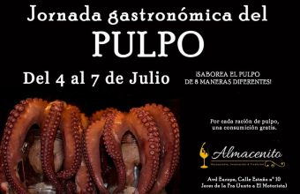 Jornada gastronómica del pulpo en Almacenito de Jerez