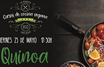 25 de mayo. Jerez. Curso de cocina vegana en Panacea centrado en la quinoa
