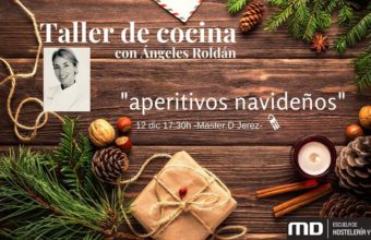 Taller de aperitivos navideños con Ángeles Roldán en Jerez