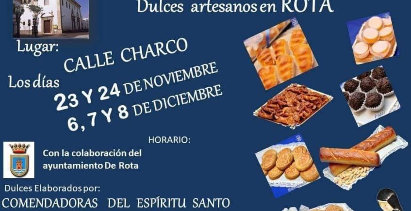 Exposición, degustación y venta de dulces artesanales del Monasterio Espíritu Santo en Rota