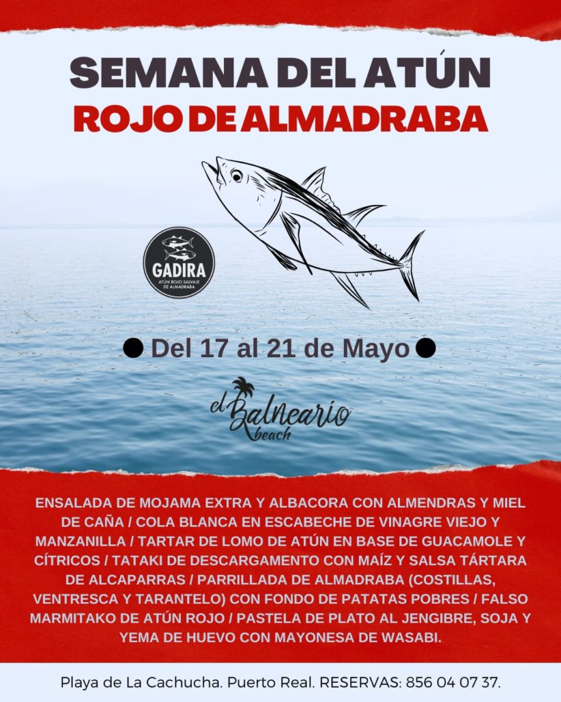 compañero persona que practica jogging oportunidad Ficha de evento "Semana del atún rojo en El Balneario Beach de Puerto Real"