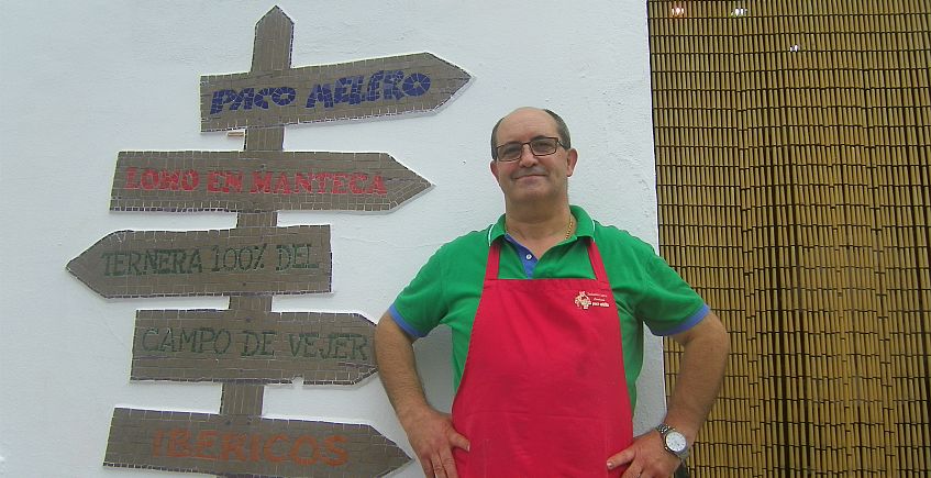 Paco Melero ya vende su lomo en manteca y embutidos por internet