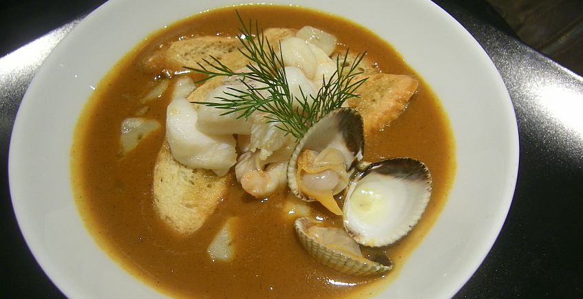 Versión de la sopa de marisco típica del Campo de Gibraltar.