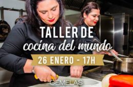 Taller de Cocina del mundo en Gemelas al Jerez