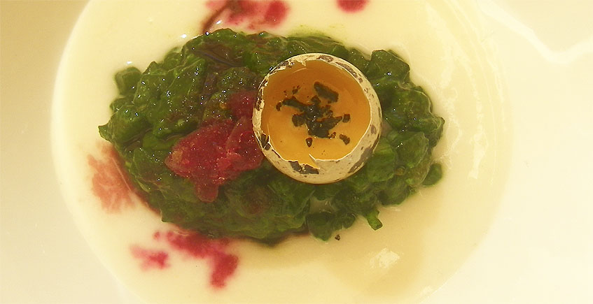 El tartar de atún con plancton del restaurante Cargadores de Indias