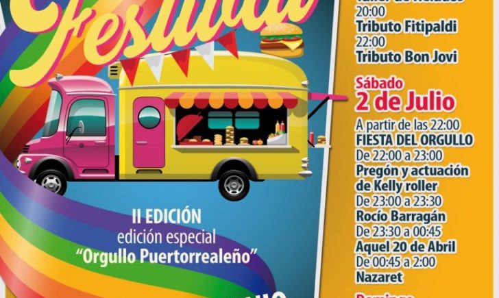 II Festival Food Truck Puerto Real del 30 de junio al 3 de julio