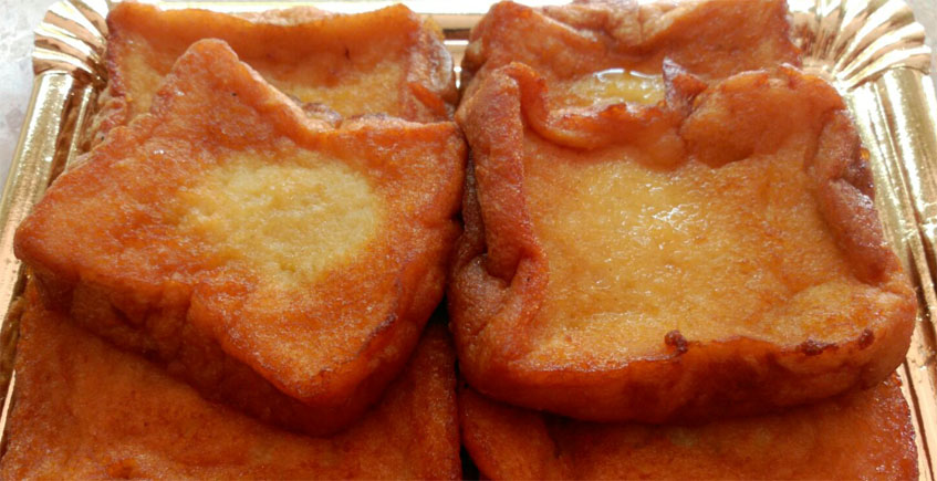 Las torrijas de la panadería de Fernando Damián