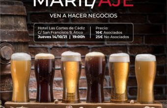 Cata de cerveza y maridaje de AJE Cádiz