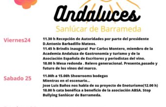 Salón de Vinos Andaluces en Sanlúcar (aplazado)