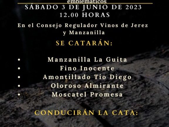 Iniciación a los vinos de Jerez el 3 de junio