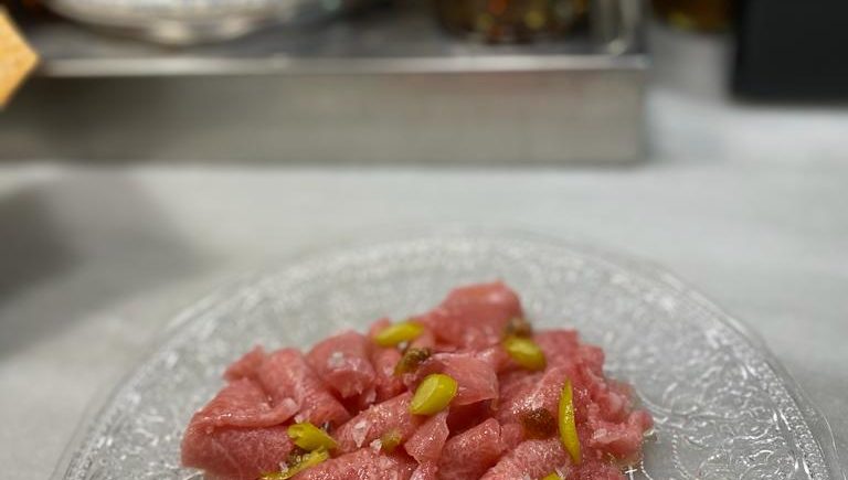 20 Sashimi de ventresca de atún rojo en La Sorpresa de Cádiz
