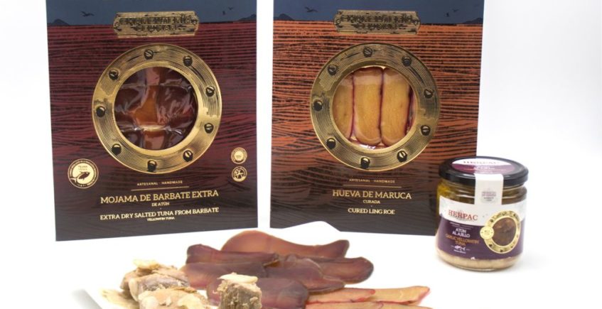 27 Nuevos productos, Mojama y Hueva de maruca loncheados y Atún al ajillo de Herpac de Barbate