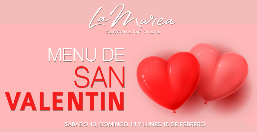 Menú especial para celebrar el Día de los Enamorados en La Marea de Cádiz (también a domicilio)