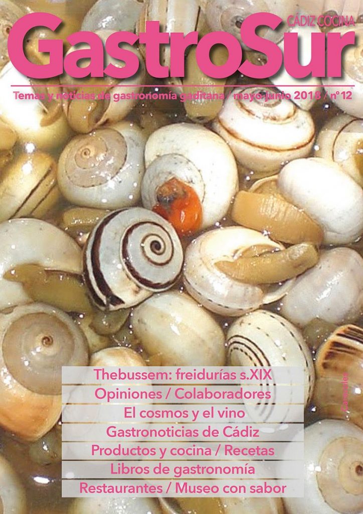 La portada del último número de Gastrosur
