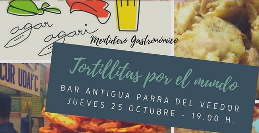 Tortillitas de camarones asiáticas en La Parra del Veedor para explicar las de Cádiz