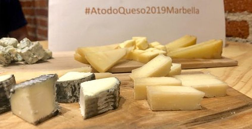 Los quesos gaditanos, invitados de lujo en un festival en Marbella