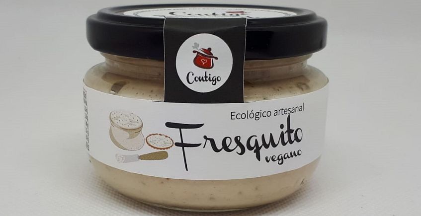 Un queso vegano "fresquito" hecho en El Puerto