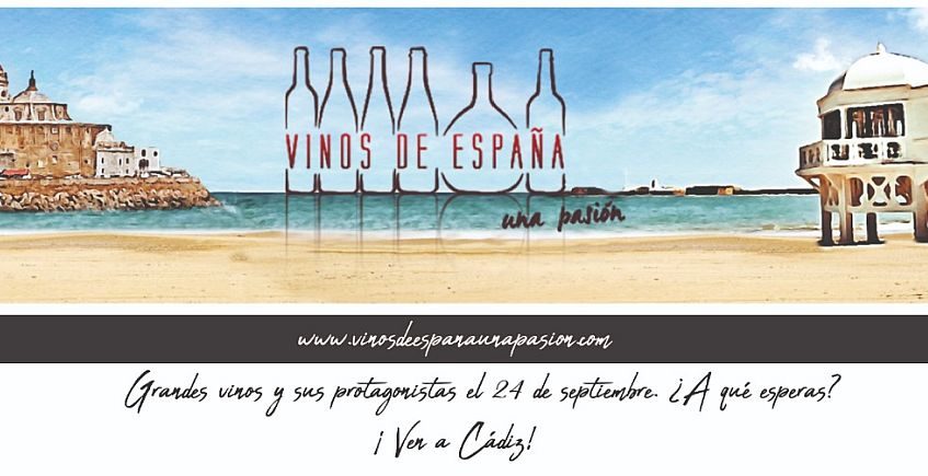 Más de 40 bodegas en Vinos de España. Un Pasión en Cádiz