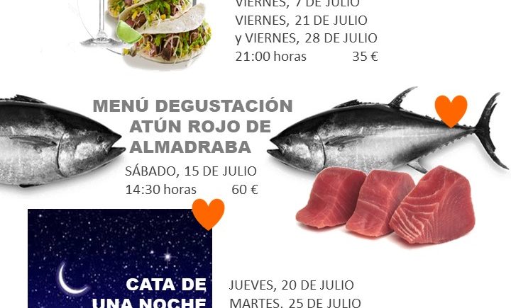 Las catas y talleres de julio de Foodie Cádiz