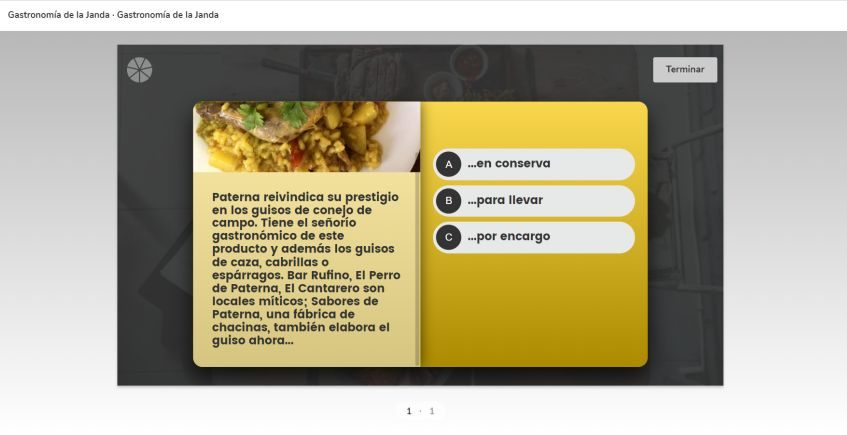 La Gastronomía de La Janda tiene ya su propio Trivial
