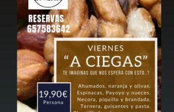 Viernes "A ciegas" en Gastrobar La Piscina de El Gastor