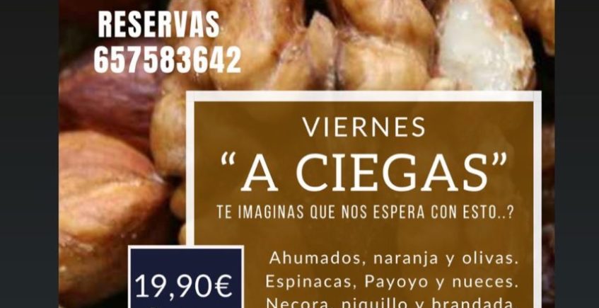 Viernes "A ciegas" en Gastrobar La Piscina de El Gastor