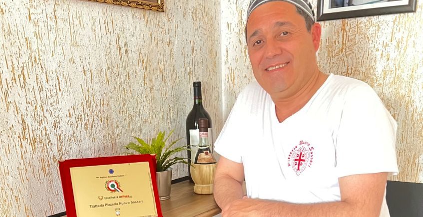 La pizzería Nuovo Sassari de Chiclana ya tiene su certificado de Eccellenze Italiane