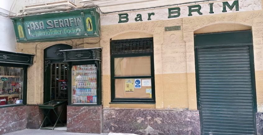 El Bar Brim de Cádiz, de reforma