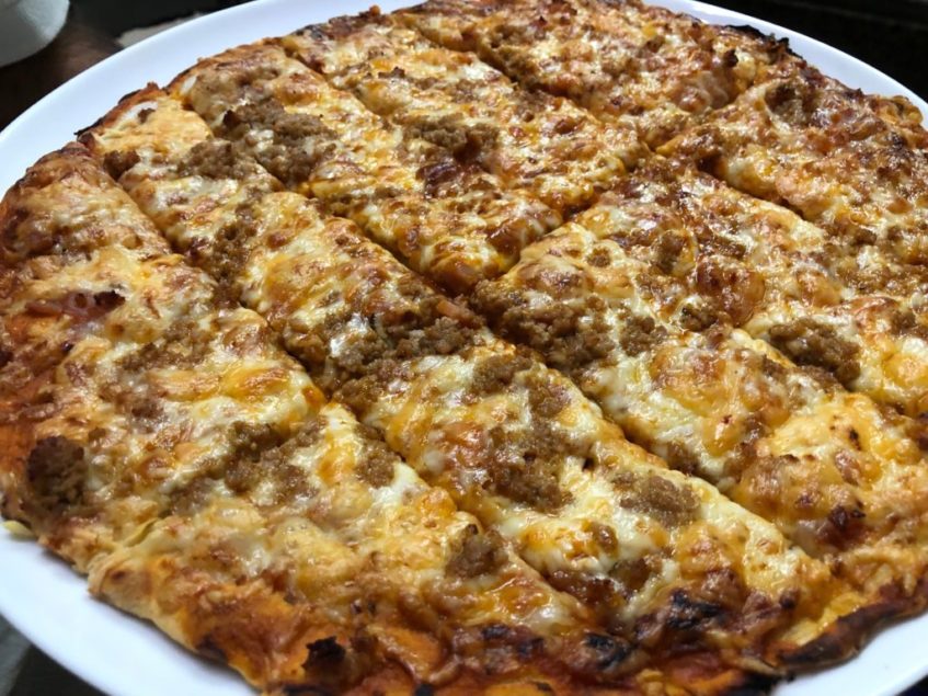 Las pizzas de La Pizzería fueron de las primeras que conquistaron a roteños y americanos en los sesenta. Foto: CosasDeComé