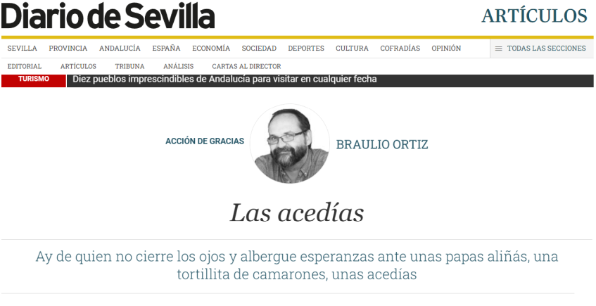 El periodista Braulio Ortiz recibe el premio de La Galera de Coral