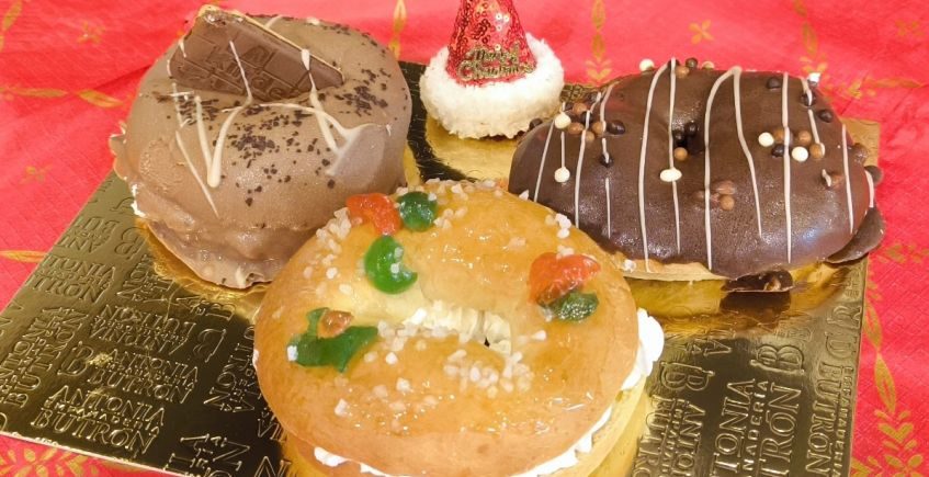 Antonia Butrón crea mini roscones de Reyes en tres variedades para la Navidad 2023