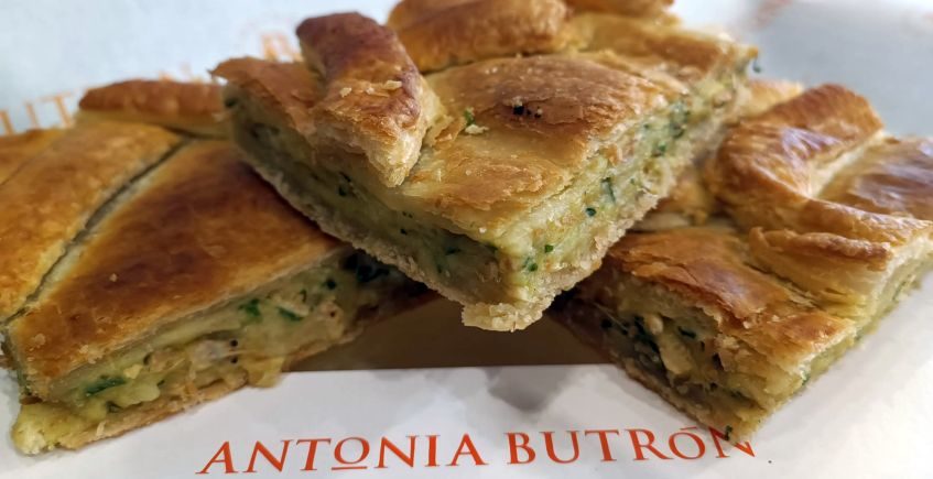 Antonia Butrón recupera la empanada de tortillita de camarones