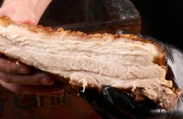 Una caja china, el secreto del Taco Pork Belly de El Chile Habanero de Jerez